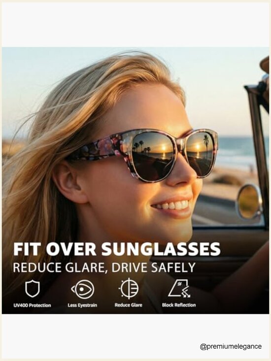 Polarized Fit Over Glasses Sunglasses UV400 Protection main image 4